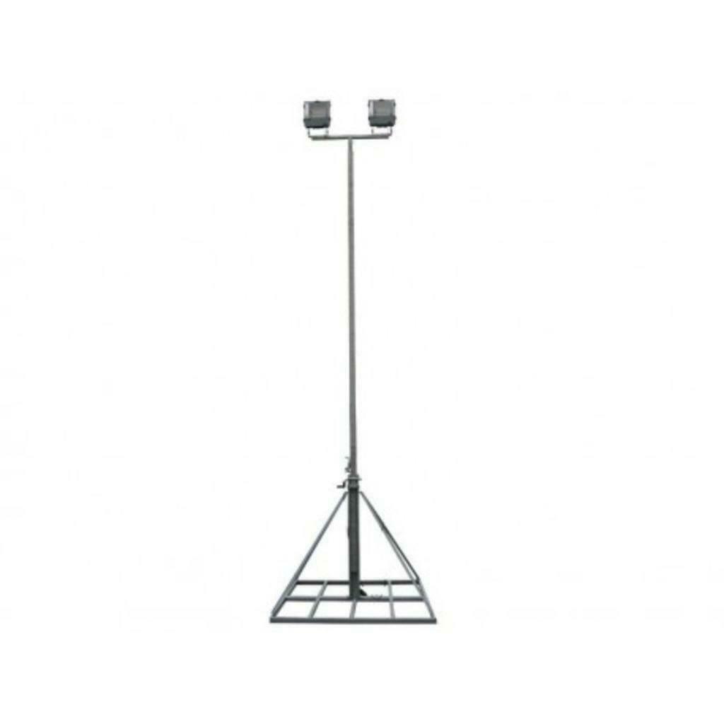 Nieuwe :  Lichtmasten gegalvaniseerd   uitschuifbaar., Ophalen of Verzenden, Nieuw