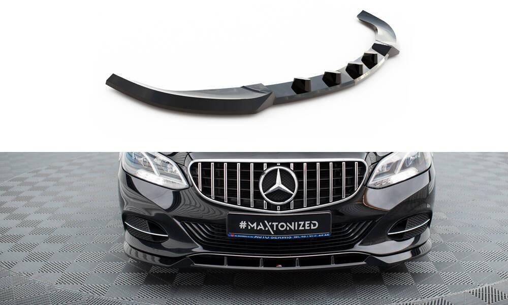 Voorlip sideskirts diffuser spoiler - Mercedes E-Klasse W212, Auto diversen, Tuning en Styling, Ophalen of Verzenden