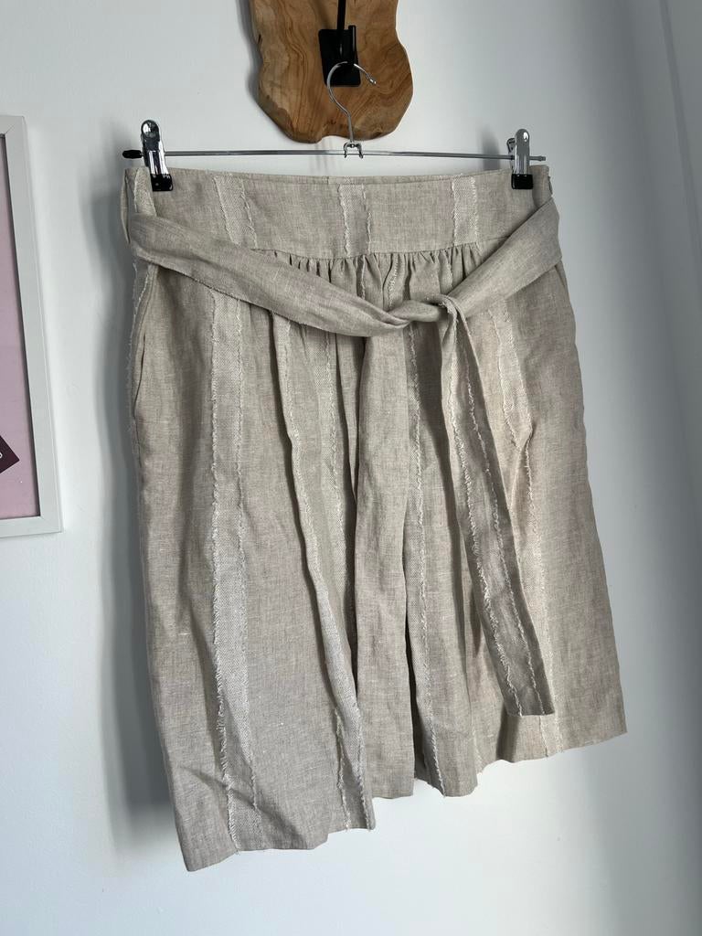 Purdey linnen rok - maat 40 - Nieuw!, Kleding | Dames, Maat 38/40 (M), Eu, Eu, Beige