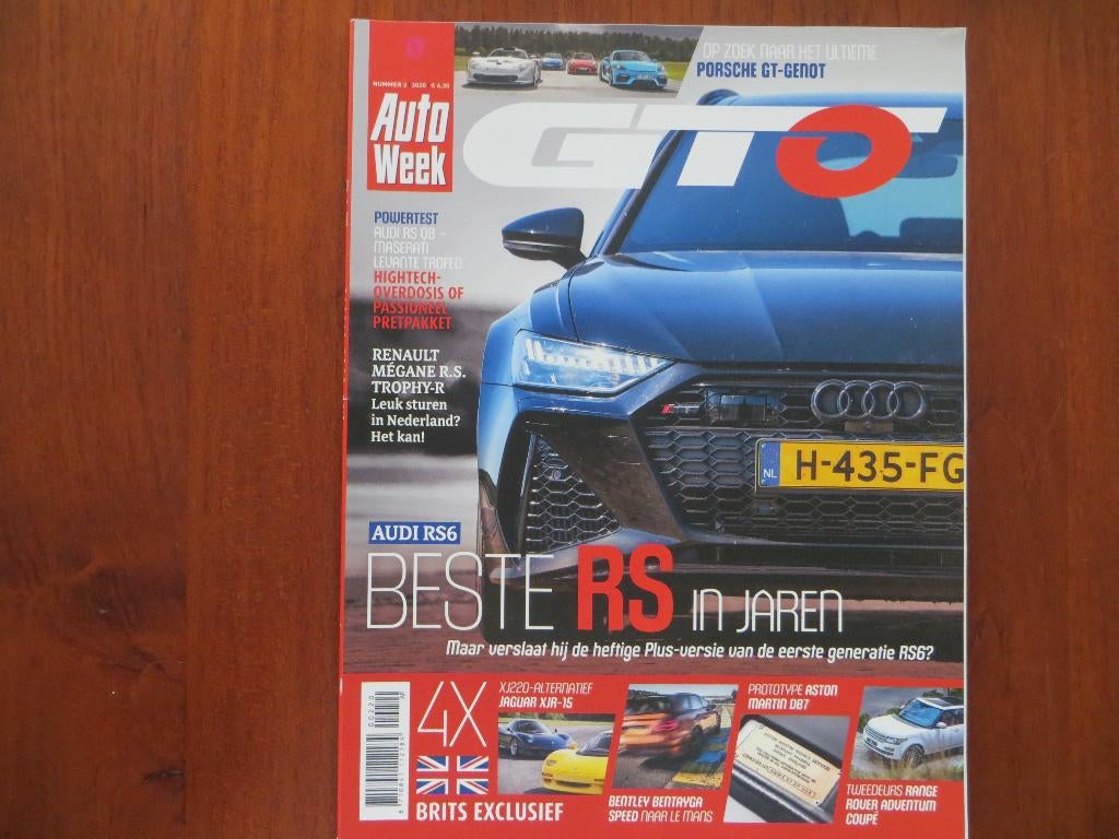 GTO 2 2020 Audi RS6, RS6 Plus, Renault Mégane R.S. Trophy R, Ophalen of Verzenden, Nieuw, Audi