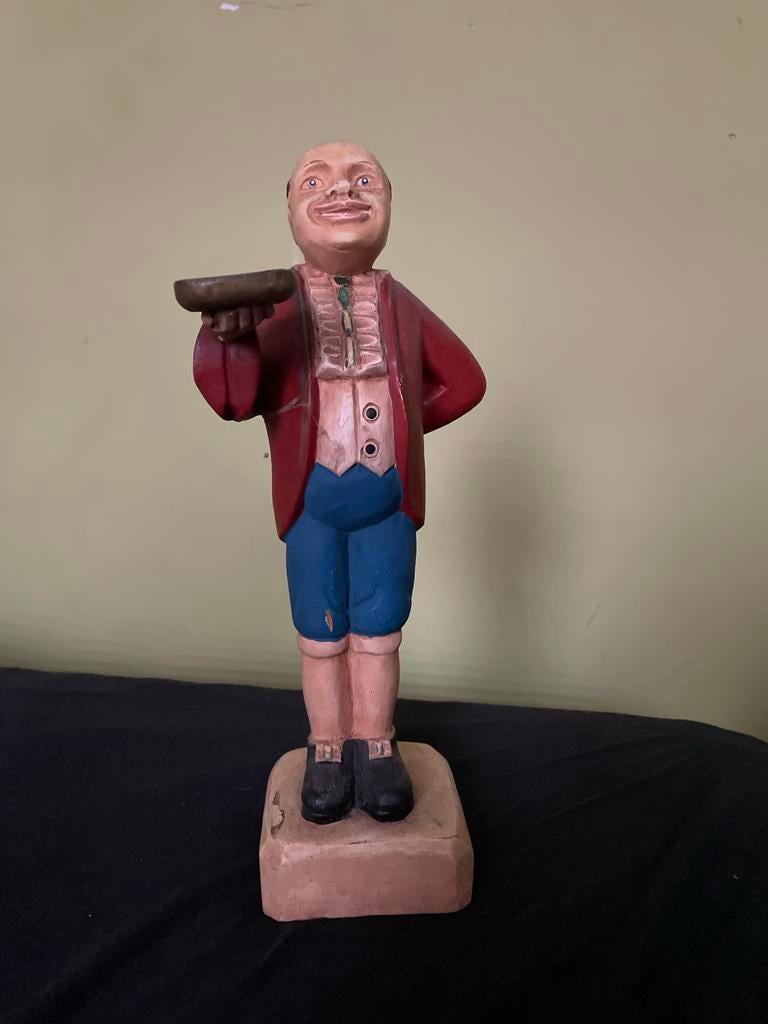 Houten Butler Beeld, Ophalen of Verzenden