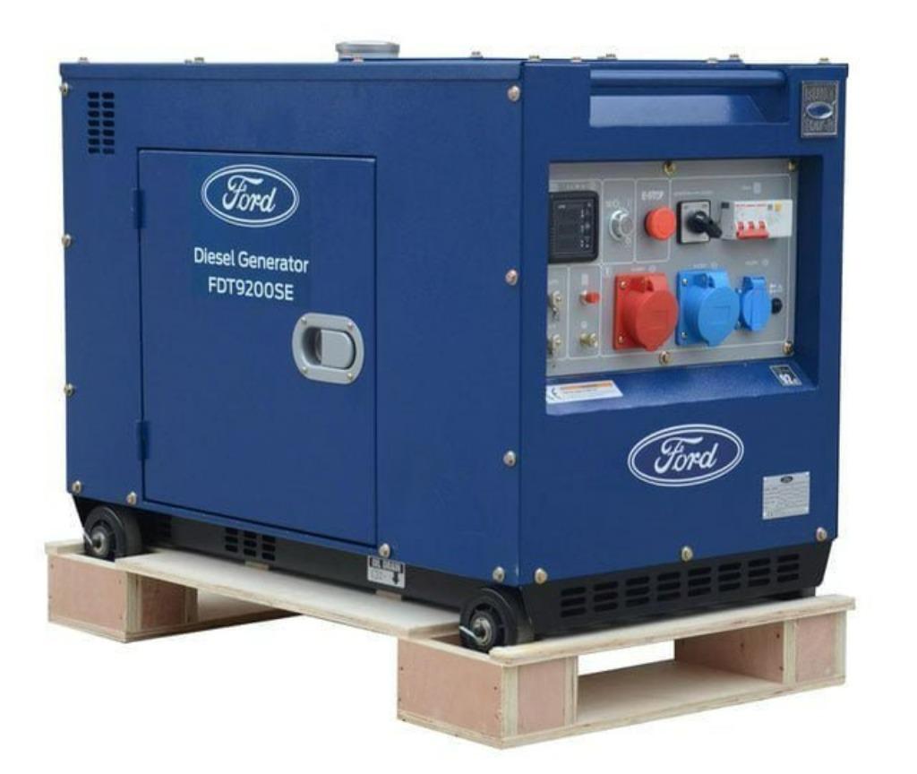 Diesel generator Ford | NIEUW | Prijs op aanvraag!, Dieselolie, Geluidgedempt, Nieuw, 5 tot 10 kVA