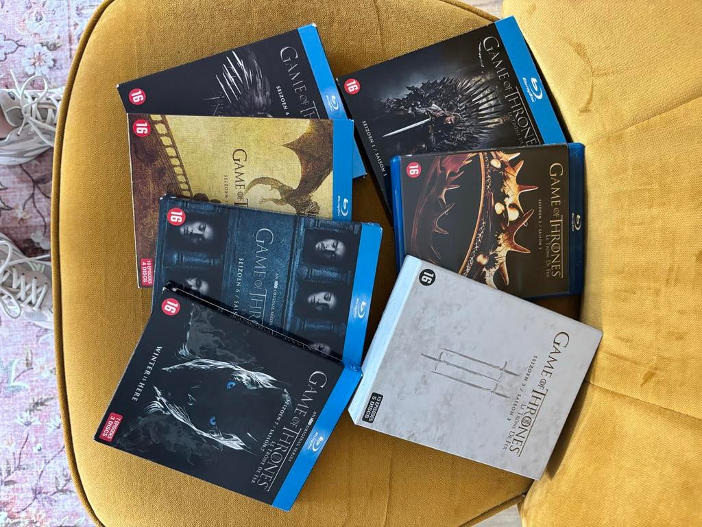 Game of Thrones Seizoen 1-7 BluRay, Cd's en Dvd's, Blu-ray, Zo goed als nieuw, Boxset, Ophalen of Verzenden