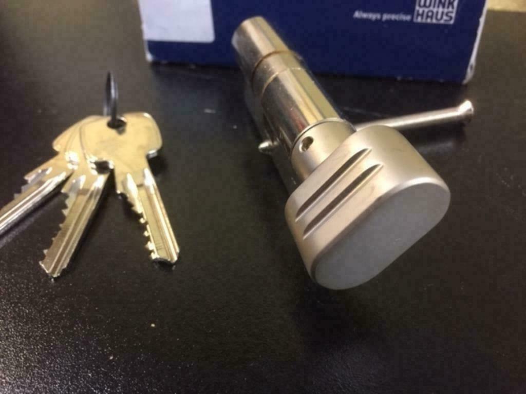 Winkhaus SKG2  Knopcilinder 30-30 XR04  knop  NIEUW in doos, Doe-het-zelf en Verbouw, Ophalen of Verzenden, Nieuw, Koper of Messing