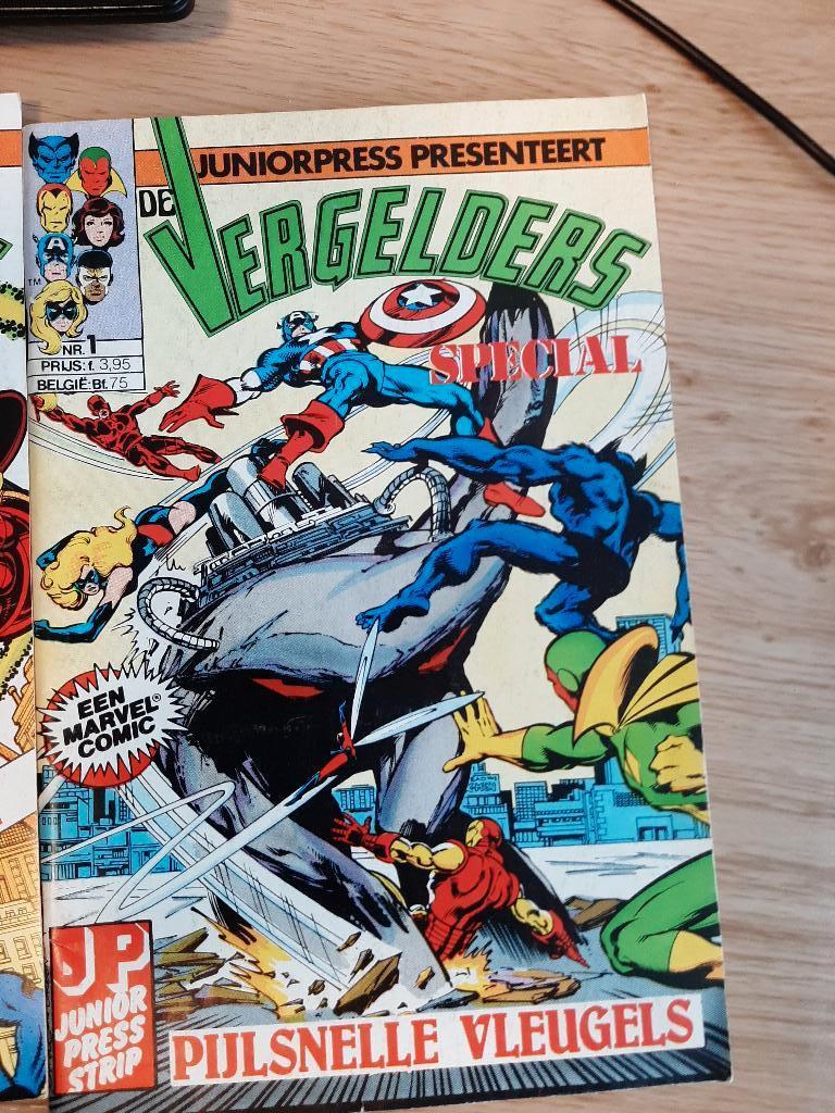 De Vergelders Special (The Avengers) Juniorpress 1-4 (1983), Amerika, Meerdere comics, Junior Press, Ophalen