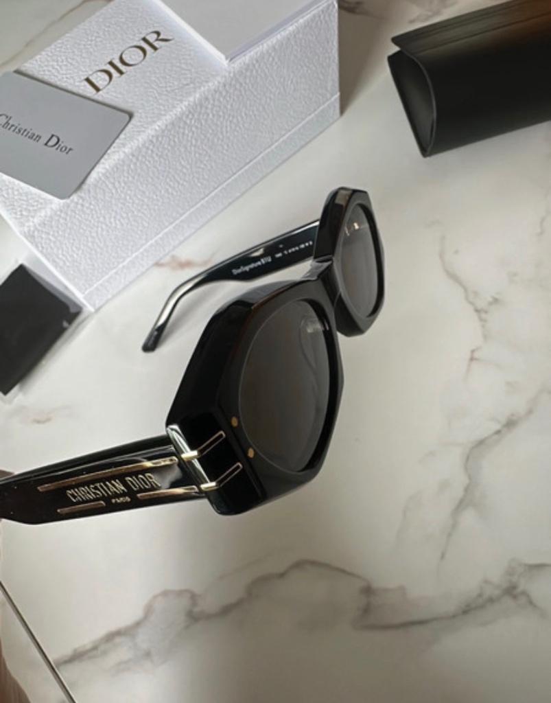Christian Dior Zonnebril, Sieraden, Tassen en Uiterlijk, Zonnebrillen en Brillen | Dames, Zonnebril, Verzenden, Zwart, Nieuw