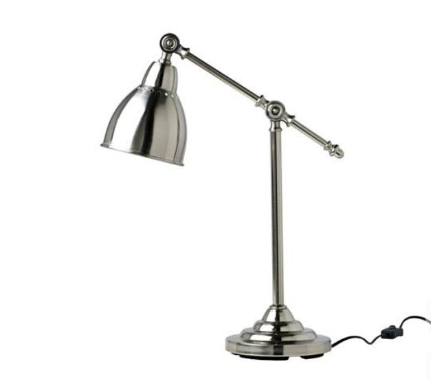 Vintage Ikea barometer tafellamp lamp verstelbaar CHCS, Huis en Inrichting, Ophalen of Verzenden, Zo goed als nieuw, Metaal, VINTAGE