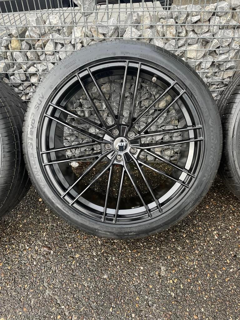 23 inch Audi Q8 SQ8 ABT Velgen 5x112 + nieuwe hankook banden, Banden en Velgen, Nieuw, Overige maten, Ophalen of Verzenden