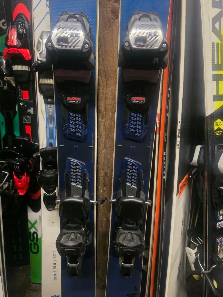 180cm BLIZZARD BRAHMA SP 88mm ALL MOUNTAIN, Overige merken, 160 tot 180 cm, Ophalen of Verzenden, Zo goed als nieuw