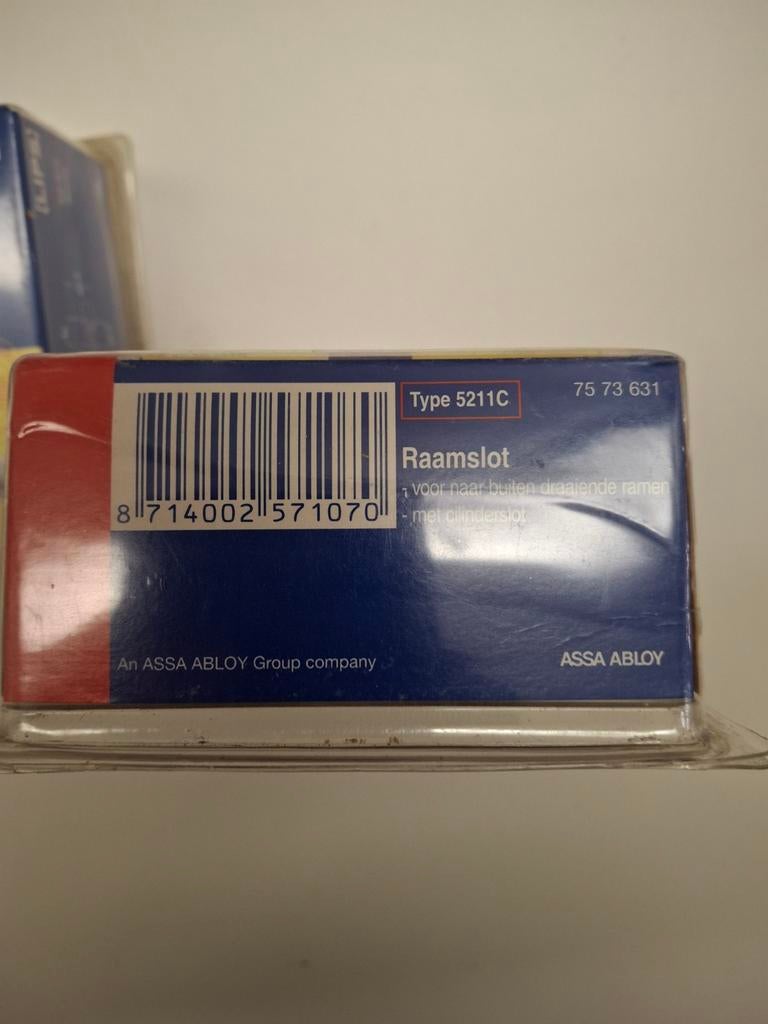 Raamsloten Lips Type 5211C - Nieuw in verpakking, Nieuw, Ophalen of Verzenden, Lips, Slot