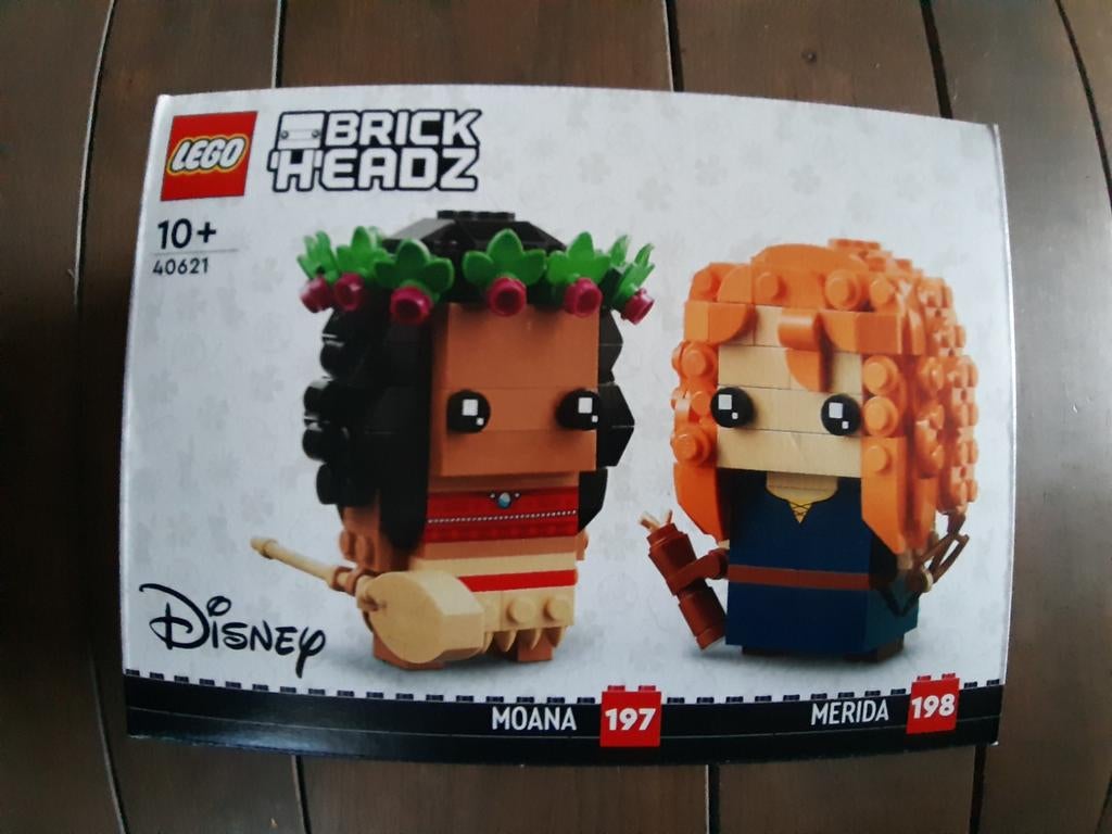 Nieuw 40621 vaiana & merida  lego brick headz, Ophalen of Verzenden, Nieuw, Complete set, Lego