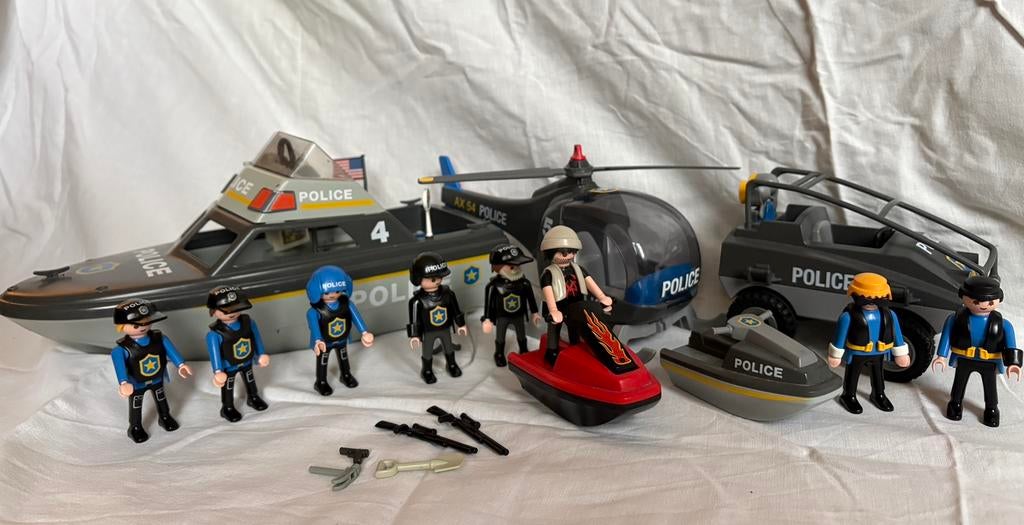 Playmobil 9043 Grote Politie Inzet, Kinderen en Baby's, Speelgoed | Playmobil, Ophalen of Verzenden, Gebruikt, Los playmobil