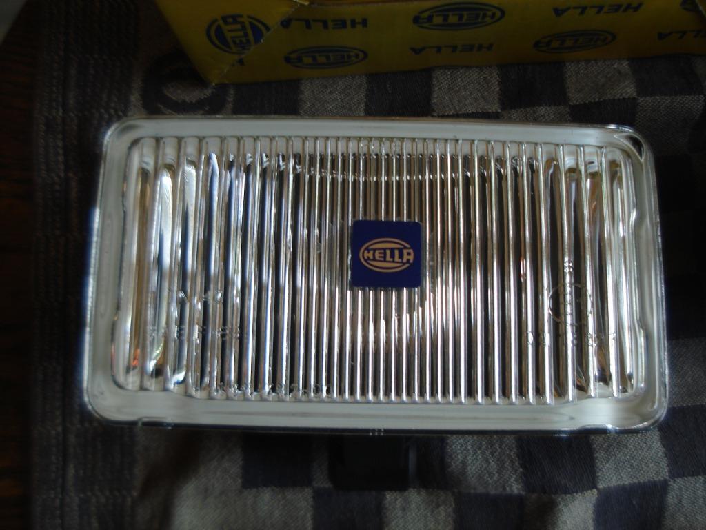 oldtimer 2 hella witte mistlampen type comet 450 met covers, Verzenden, Nieuw
