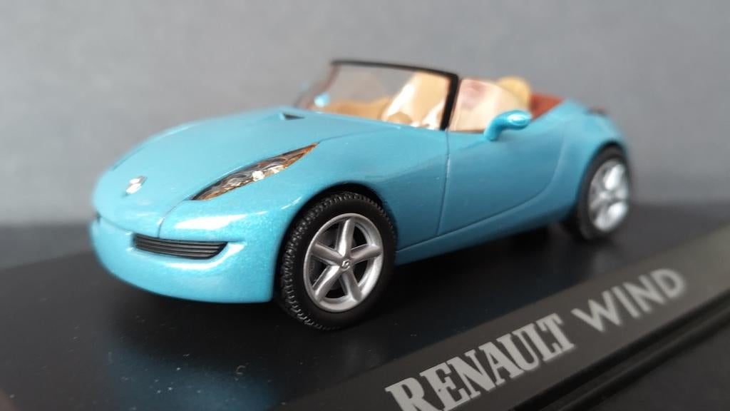 Renault Wind Concept Car 1:43 Altaya ixo Pol, Hobby en Vrije tijd, Modelauto's | 1:43, Overige merken, Auto, Verzenden, .