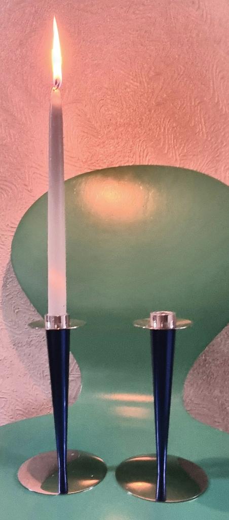 MENU, Bent Falk, Deense kandelaars, Huis en Inrichting, Groen, Verzenden, Zo goed als nieuw, Metaal