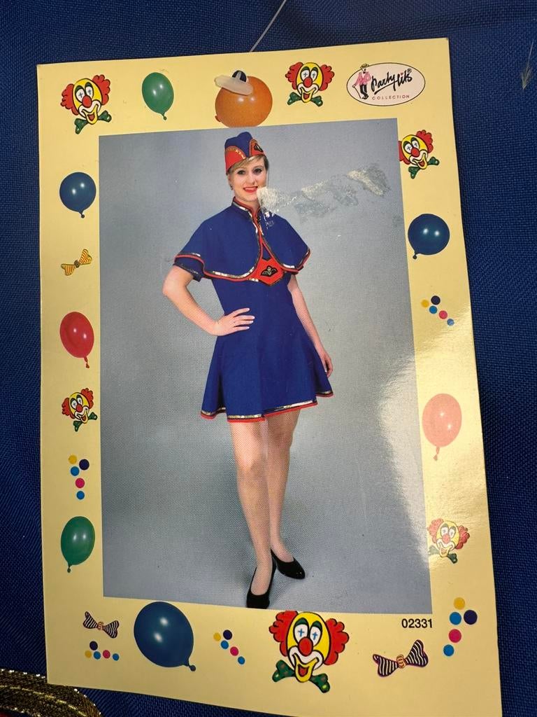 Verkleedset stewardess maat 164, Ophalen of Verzenden, Zo goed als nieuw, Maat 34 (XS) of kleiner, Carnaval
