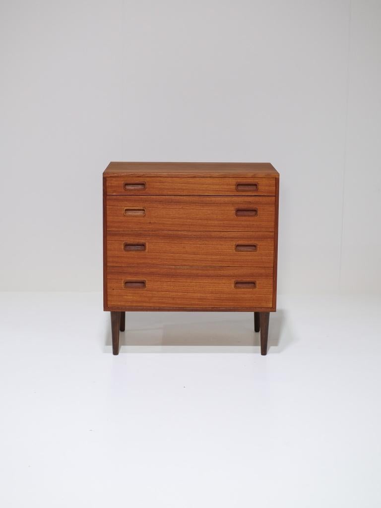 Ladekast Hundevad Deens teak 1960s, Ophalen, -, -, Teakhout