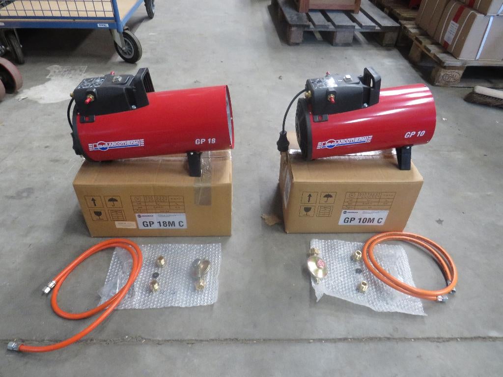 biemmedue gaskachel gasheaters draagbaar 2 types nieuw, Minder dan 30 cm, Biemmedue, Ophalen of Verzenden, 200 tot 500 watt