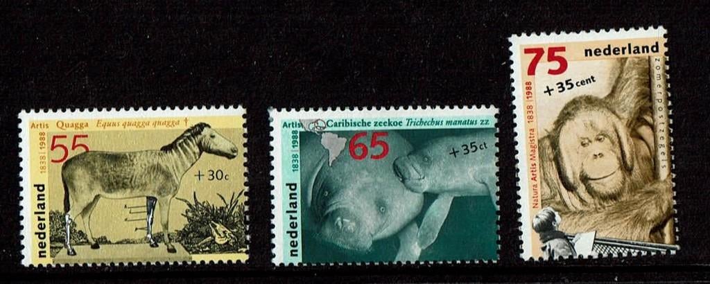 Nederland NVPH 1399-1401 postfris, Verzenden, Na 1940, Postfris