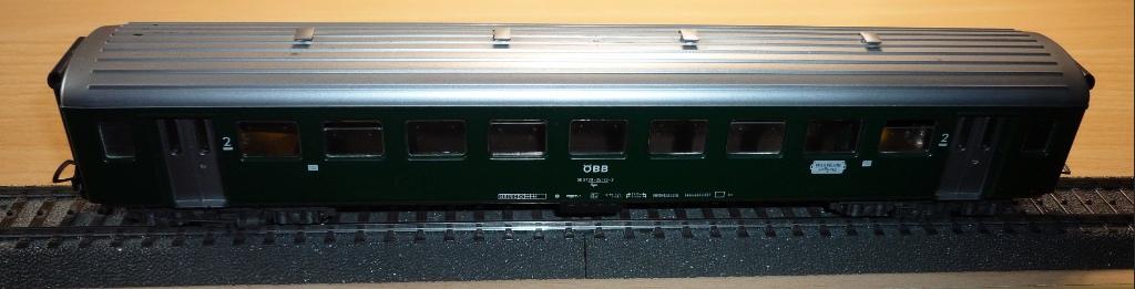 Fleischmann Personenrijtuig 2e klasse van de ÖBB, Gebruikt, Gelijkstroom, Fleischmann, Wagon