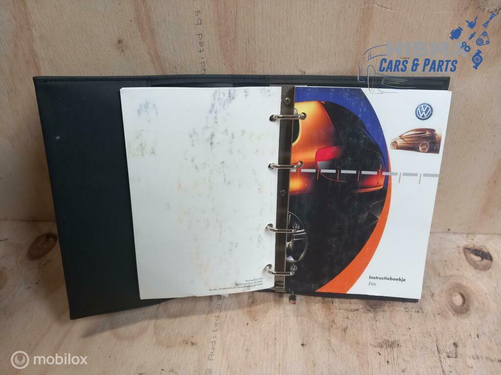 Volkswagen Fox Instructieboekje Origineel 2005 t/m 2011, Ophalen of Verzenden, Gebruikt
