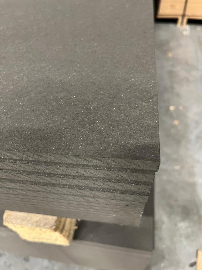MDF 12 mm Door en doorZWART 3050 x 2070 mm, Ophalen, Nieuw, Overige materialen, Minder dan 20 mm
