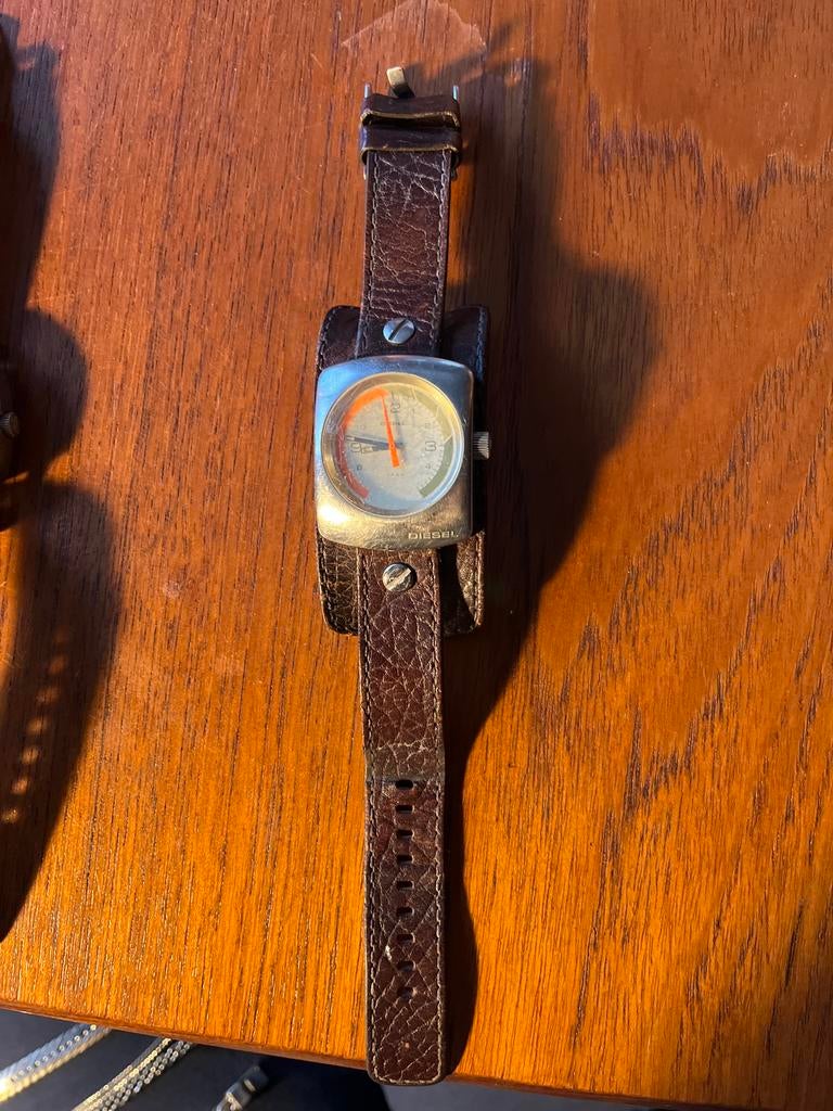 Vintage Diesel Horloges - dames - Stoer en Uniek!, Overige merken, Staal, Polshorloge, Ophalen of Verzenden