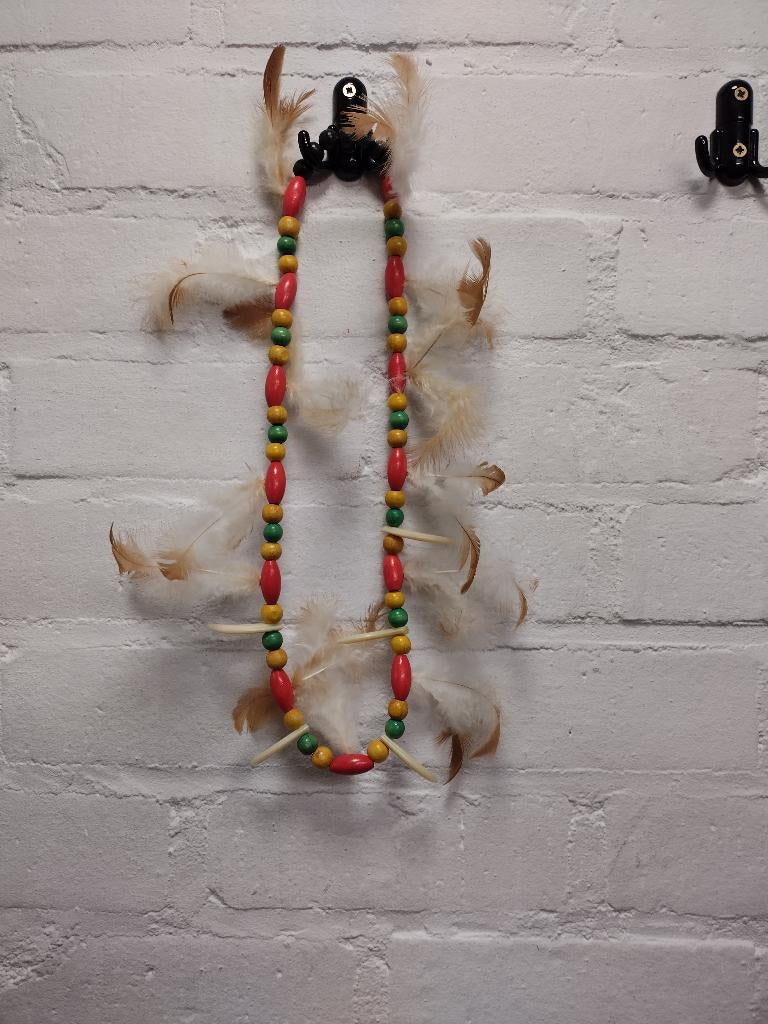 Indianen halskettingen. , Ophalen of Verzenden, Nieuw, Carnaval, Accessoires