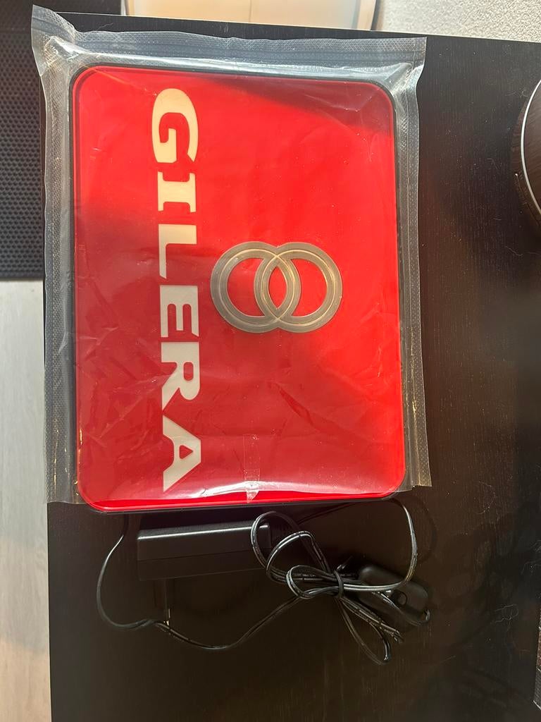 Gilera led reclamebord, Ophalen of Verzenden, Zo goed als nieuw