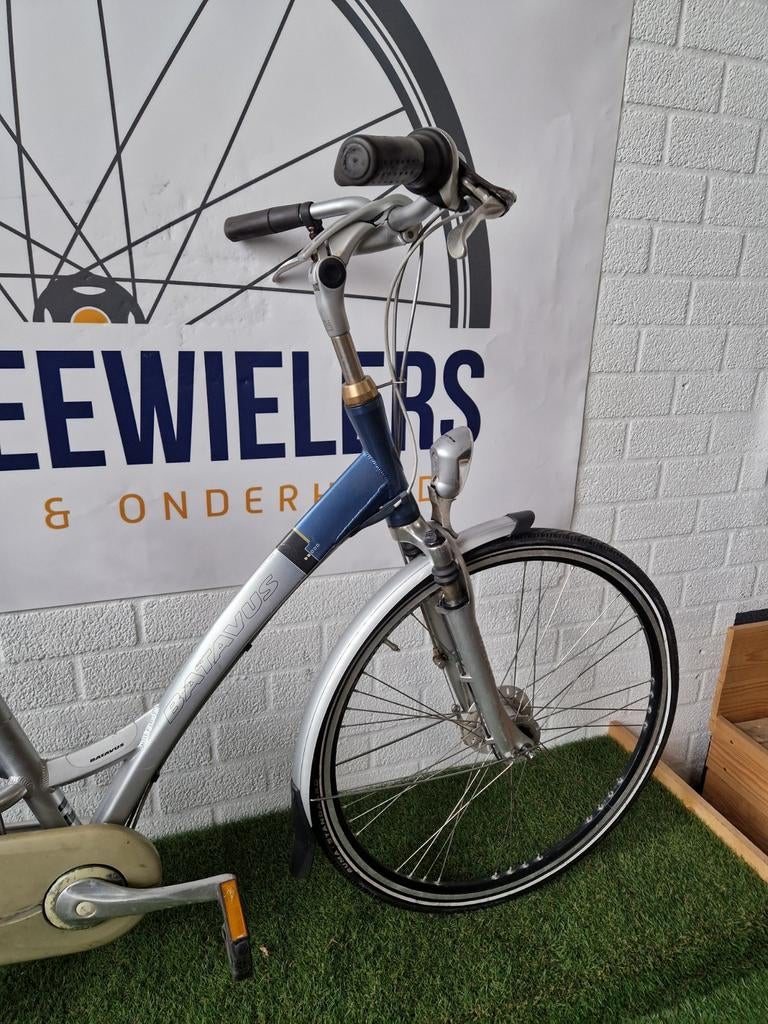 Batavus Dinsdag Damesfiets 28" 56cm N7, Ophalen, 53 tot 56 cm, Versnellingen, Batavus
