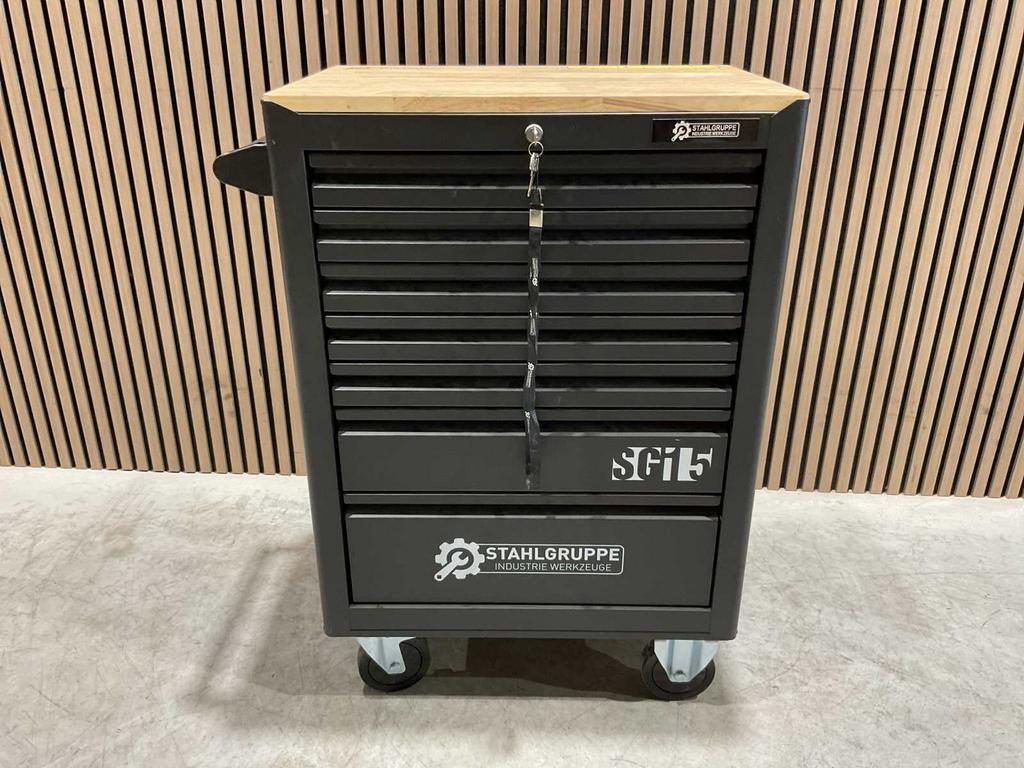 Stahlgruppe SG15 pro Gereedschapswagen 7 la 6 gevuld nieuw‼️, Ophalen, Gevuld, Nieuw