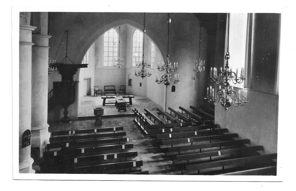 AK 's-Gravenmoer - Interieur Hervormde Kerk, Ophalen of Verzenden, 1960 tot 1980, Ongelopen, Noord-Brabant