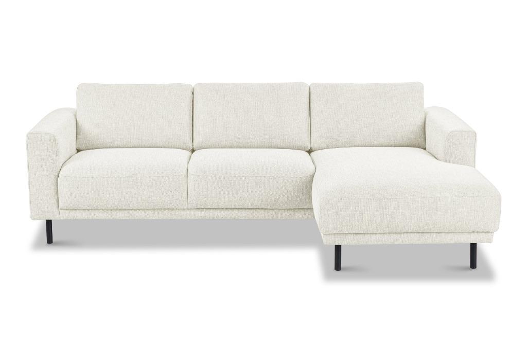 Hoekbank beige stof - veel opties 799 euro gratis thuis, Huis en Inrichting, Dimehouse, Jules Verneweg 24 Emmen, Verzenden, Hoekbank