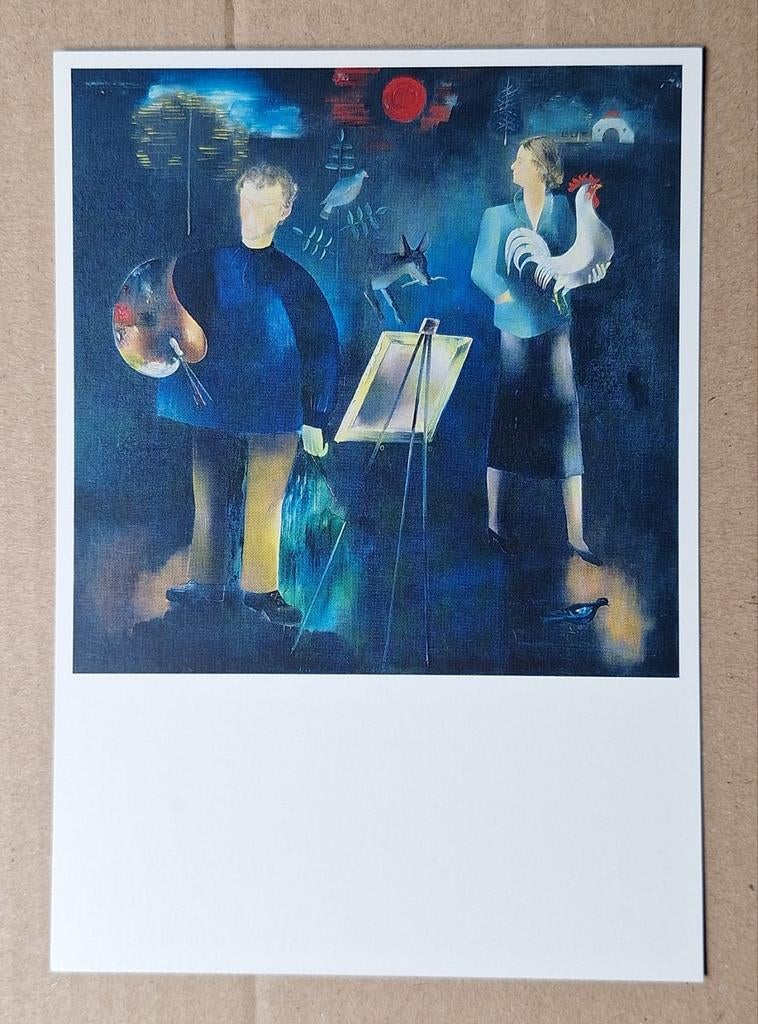 Tinus van Doorn - Tinus en zijn vrouw Akkie, 1934. Belvédère, Ophalen of Verzenden, 1980 tot heden, Ongelopen, Overige thema's