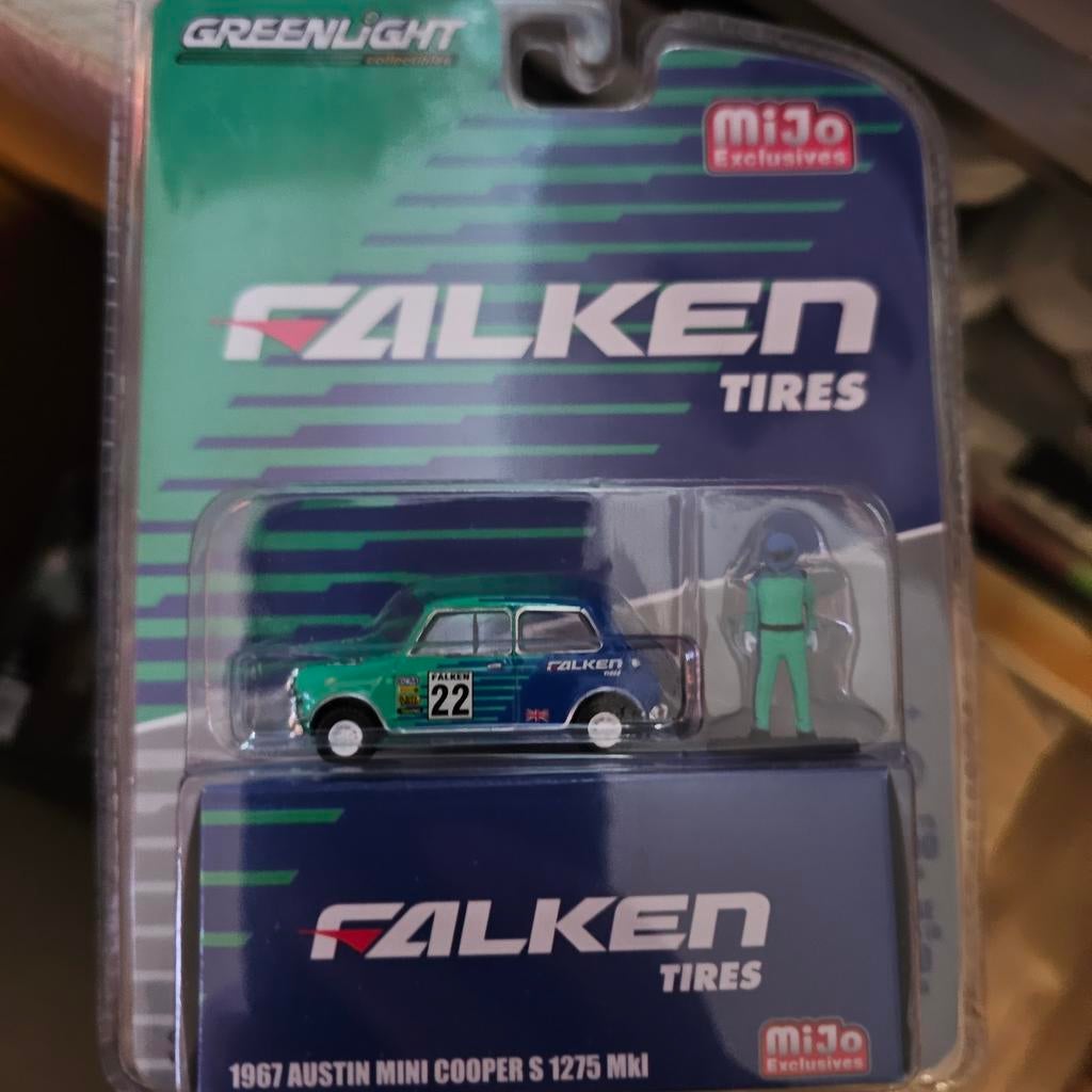 Mini Cooper S 1275 Mkl - Falken Tires, Indianapolis, IN, USA, Nieuw, Ophalen of Verzenden, Greenlight Collectibles
