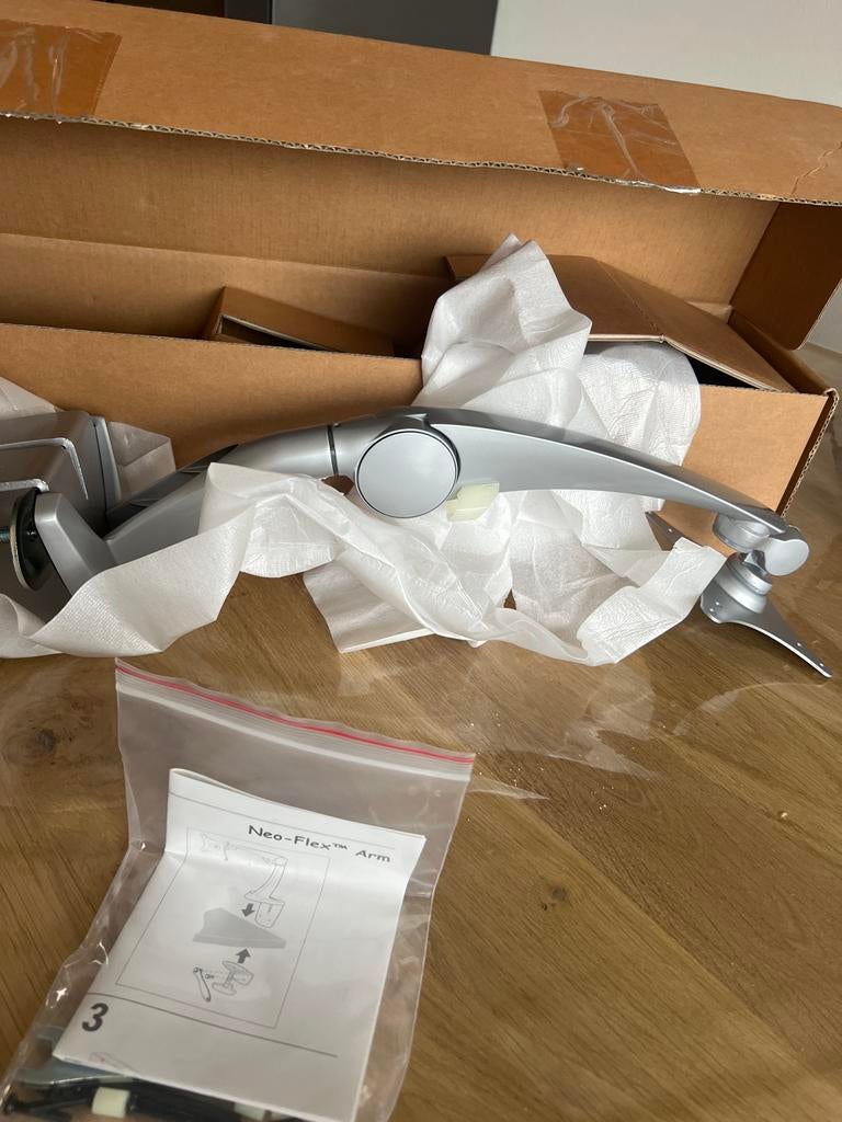Ergotron Neo-Flex Computer Arm, Computers en Software, Monitoren, Ophalen of Verzenden, Zo goed als nieuw