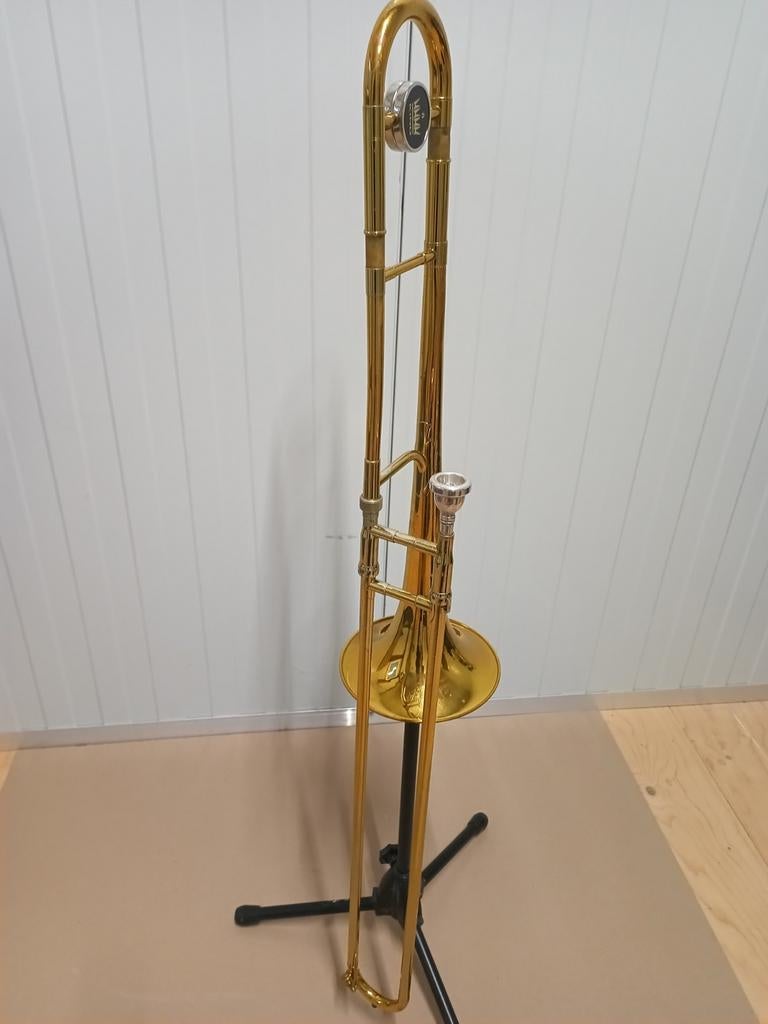 Tenor trombone King 2103 USA 3B, Ophalen, Gebruikt, Tenor, Met koffer
