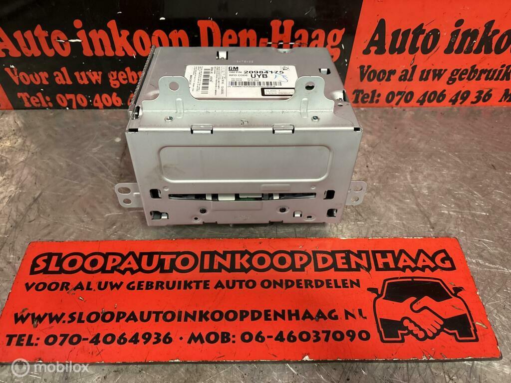 Opel Astra Meriva ('09-'15) Radio | 20984175 |, Auto-onderdelen, Gebruikt, Opel, Ophalen of Verzenden