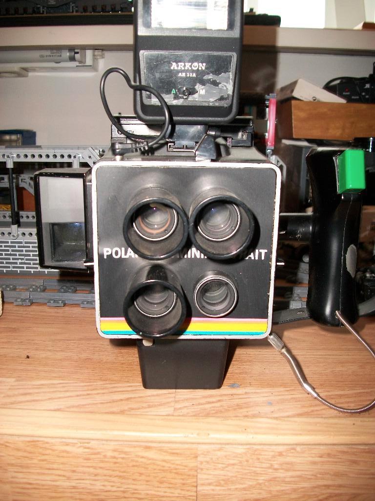 Polaroid miniportrait camera Mode 402, Audio, Tv en Foto, Fotocamera's Analoog, Ophalen of Verzenden, Gebruikt, Polaroid, Polaroid