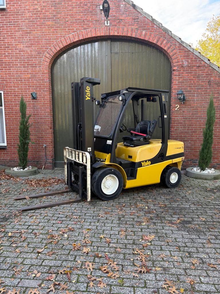 Yale 3.5 Tons Diesel (5600) uur, 3000 tot 4000 kg, Ophalen of Verzenden, Diesel, Heftruck