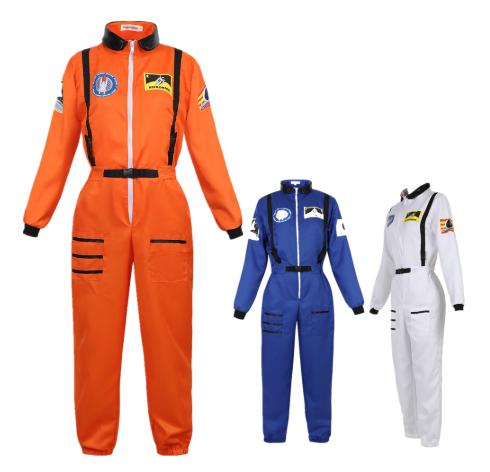 Astronauten kostuum astronaut maan jumpsuit ruimte pak, Verzenden, Nieuw, Overige maten, Overige thema's
