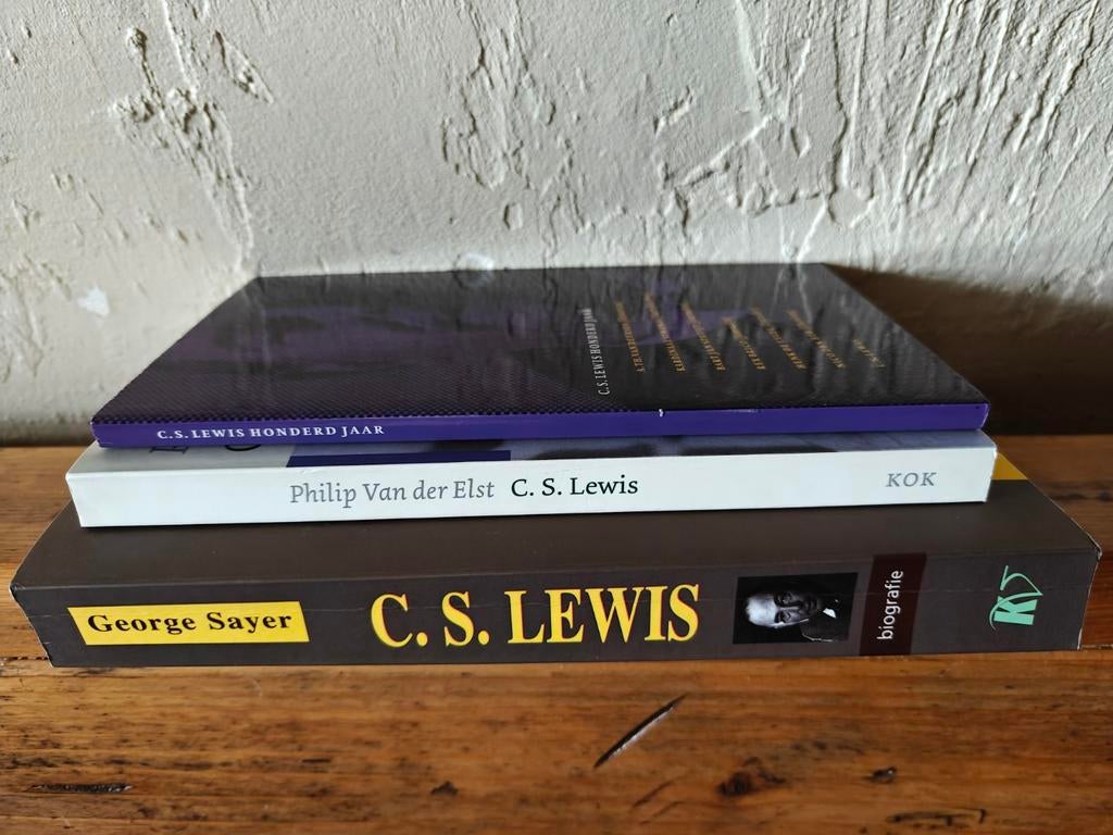 3 X Een biografie van C.S Lewis., Boeken, Ophalen of Verzenden, Zo goed als nieuw