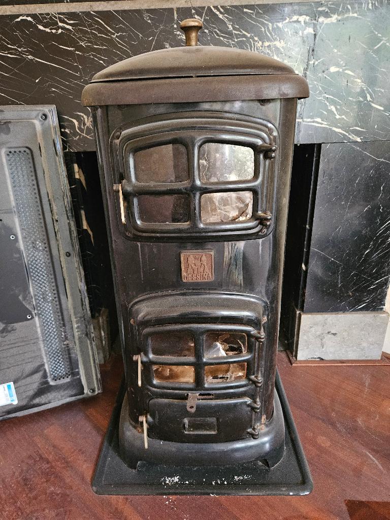 prachtige vintage ETNA messina kachel, Ophalen, Gebruikt, Houtkachel, Vrijstaand