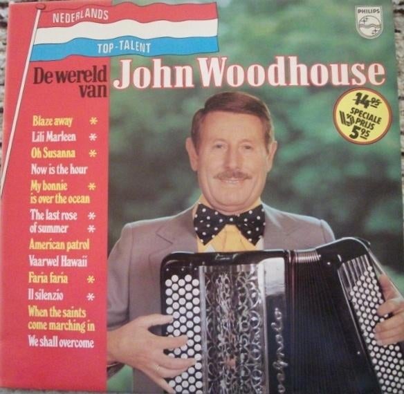 LP John Woodhouse - De wereld van John Woodhouse, Verzenden, Zo goed als nieuw, 12 inch