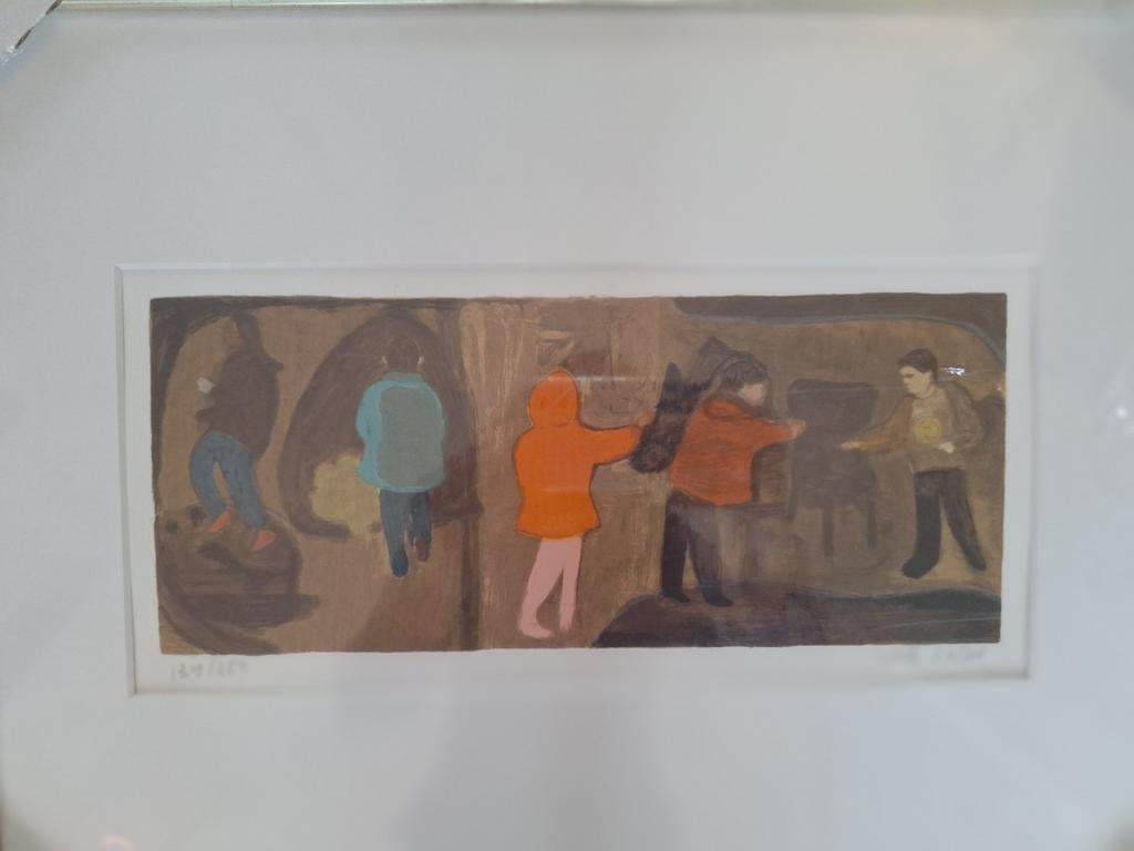 Zeefdruk van  Sara van der Heide (Sara Seijn Chang), Ophalen of Verzenden