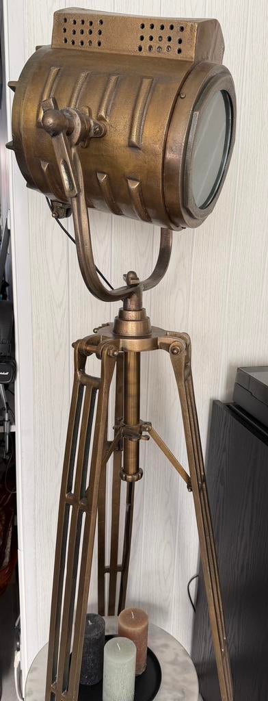 Vloerlamp brons, Ophalen, Zo goed als nieuw, 150 tot 200 cm