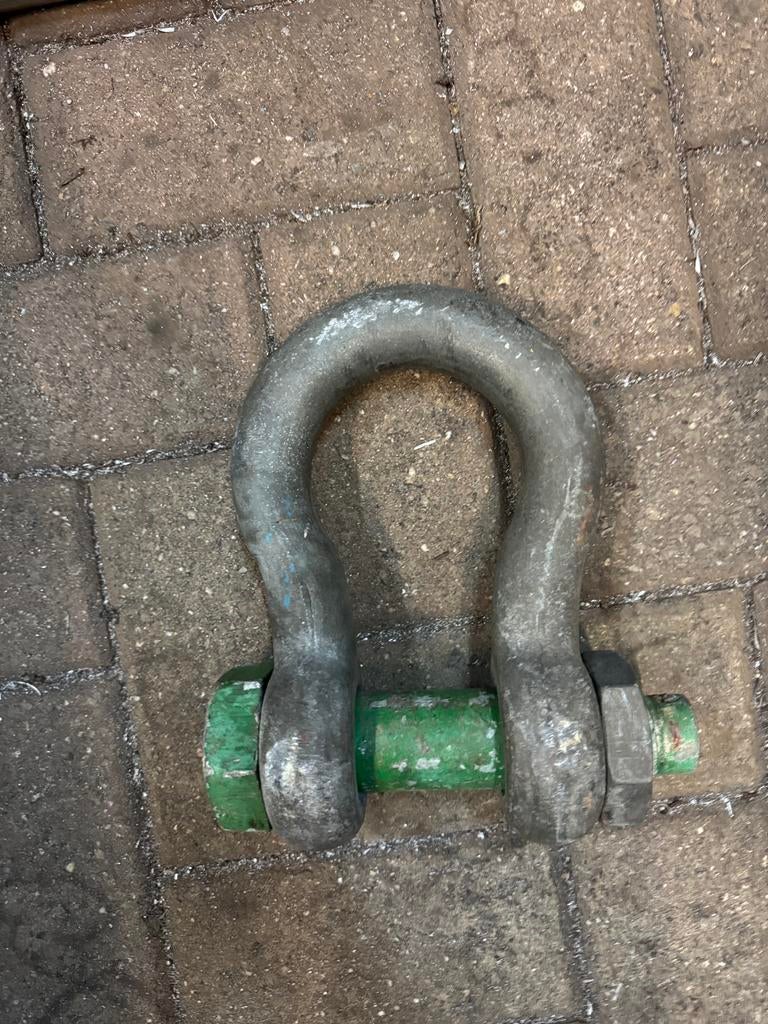 Green pin Harpsluiting 17 Ton zwaar model, Doe-het-zelf en Verbouw, IJzerwaren en Bevestigingsmiddelen, Ophalen of Verzenden, Zo goed als nieuw