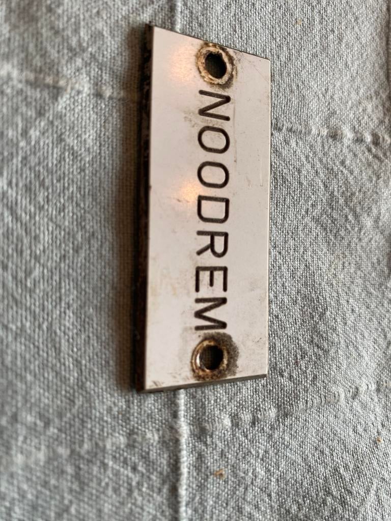 Bord, Verzamelen, Ophalen of Verzenden, Gebruikt, Reclamebord