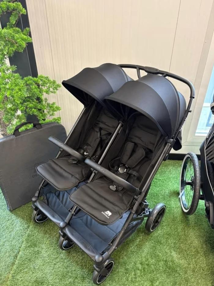 Deryan Rolo X2 XL - Duomodel - Duobuggy - Zwart, Ophalen of Verzenden, Zo goed als nieuw, Overige merken, Duomodel