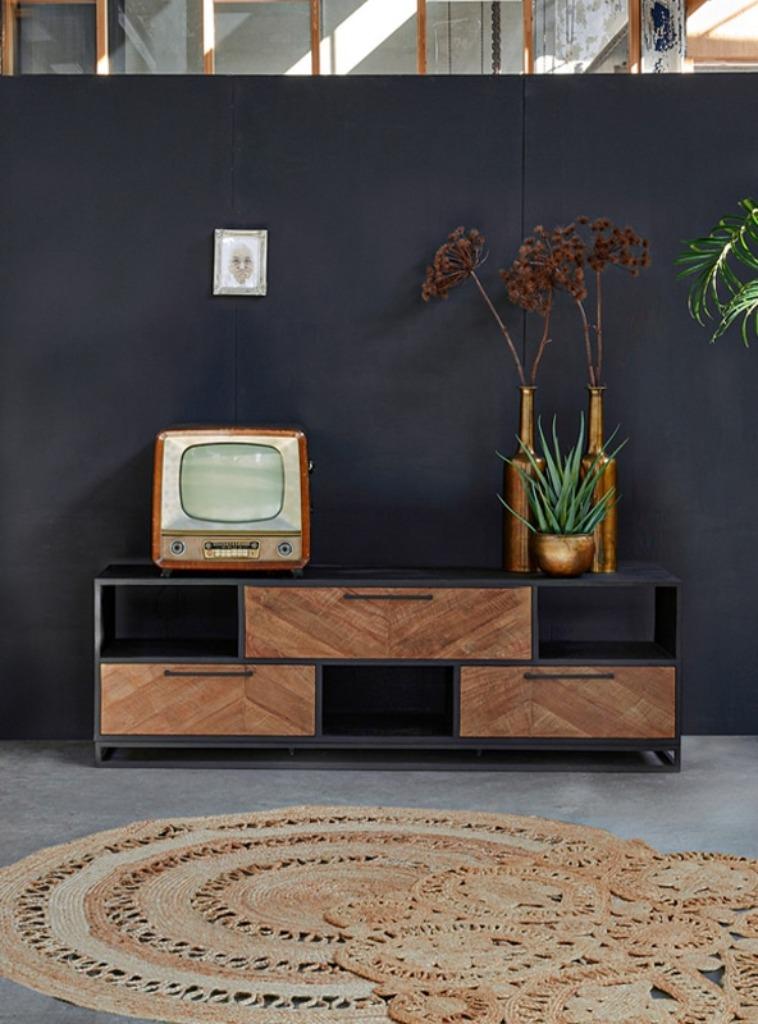 OMG Dressoir ROF006 l Whoon l Room108 l van €1439 voor €359, Ophalen, Teakhout, Nieuw, 200 cm of meer